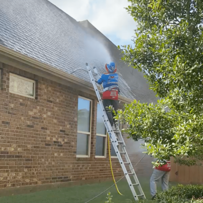 Roof Cleaning in Katy, Tx